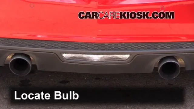 2013 Cadillac ATS Performance 3.6L V6 FlexFuel Luces Luz de reversa (reemplazar foco)